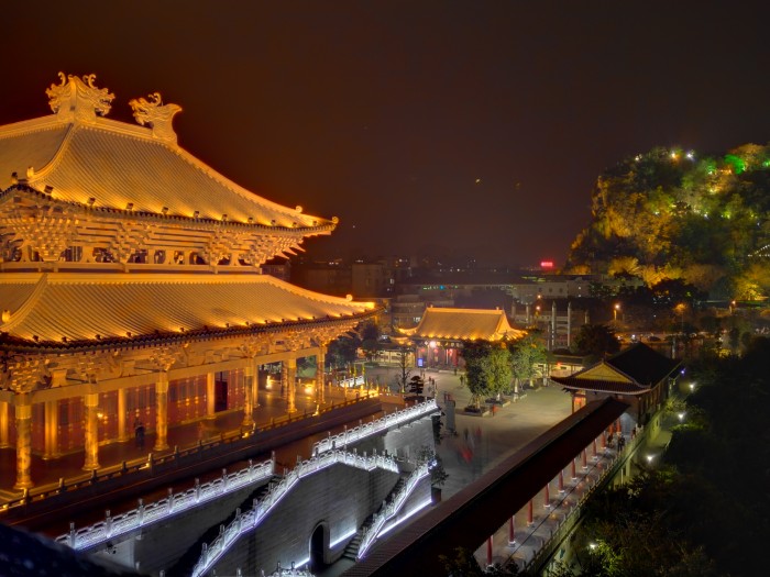 2016春节柳州夜游